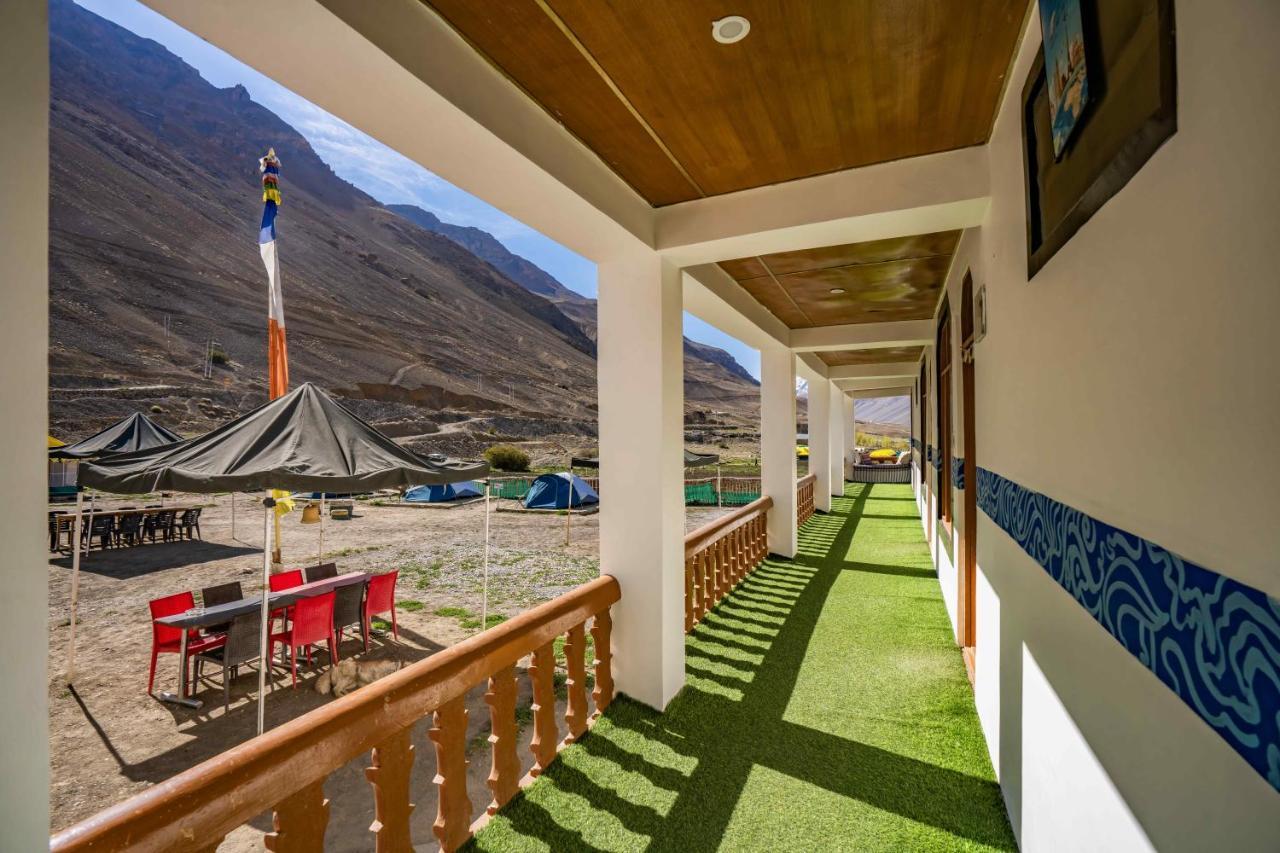 Zostel Spiti Vandrarhem Kaza Exteriör bild