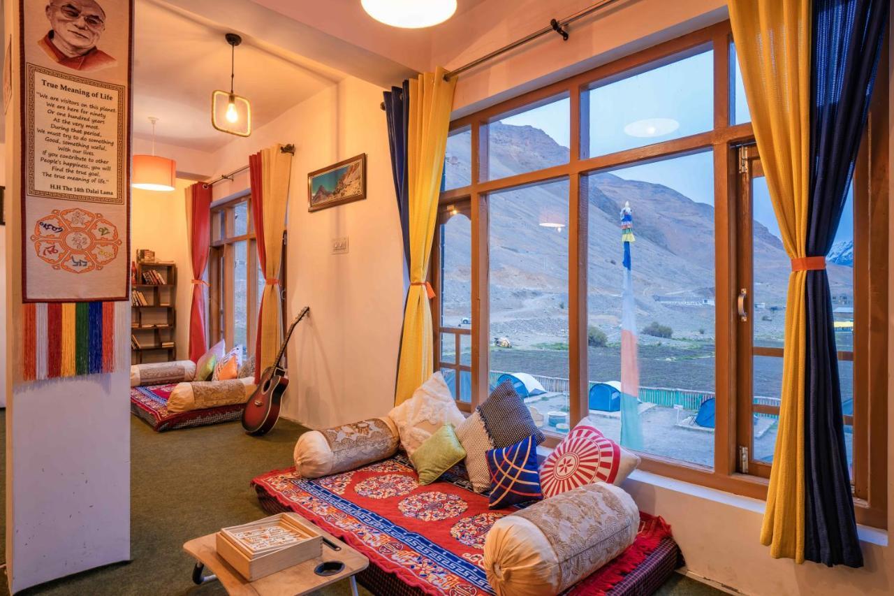 Zostel Spiti Vandrarhem Kaza Exteriör bild