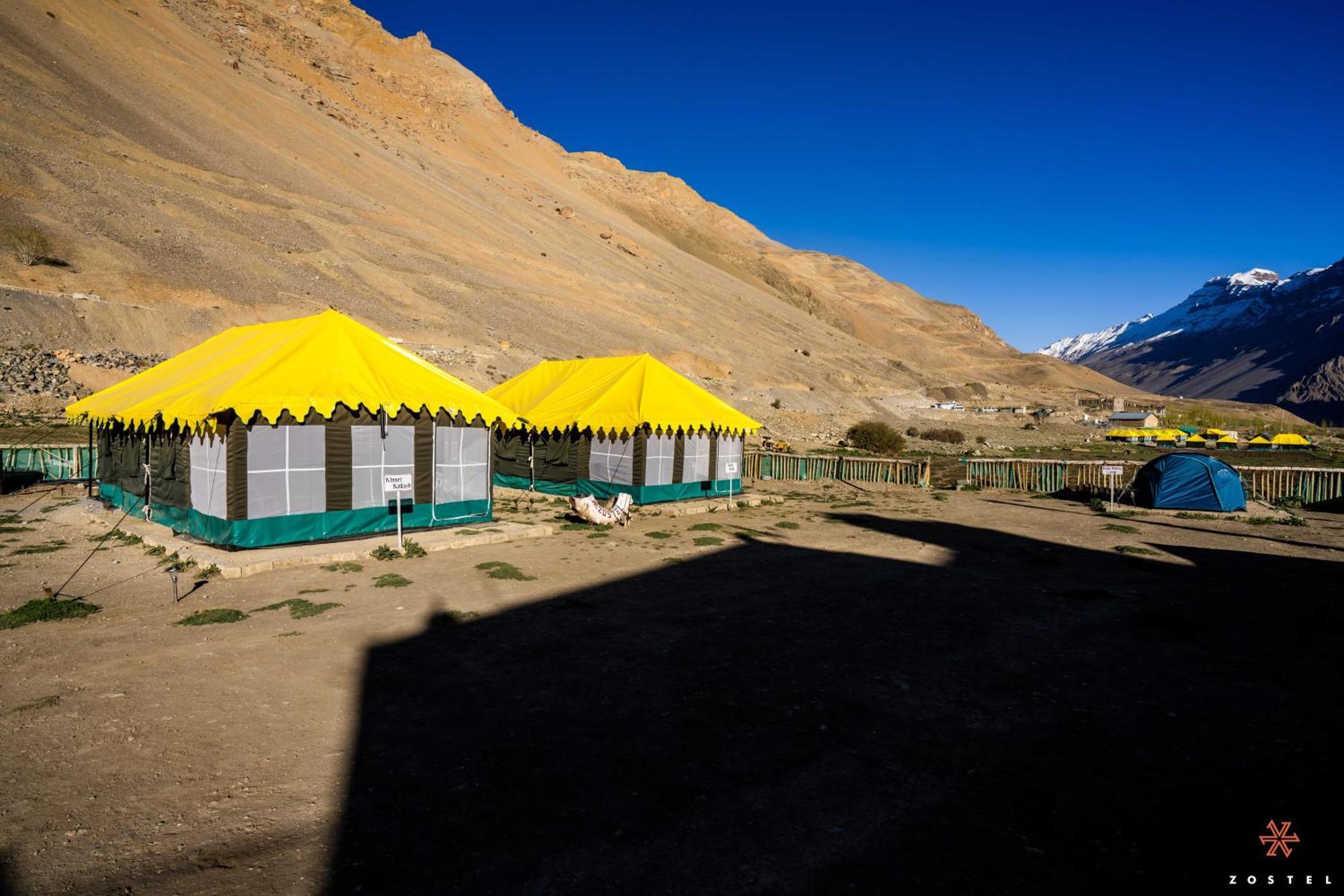Zostel Spiti Vandrarhem Kaza Exteriör bild